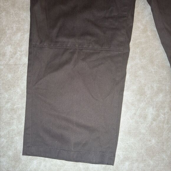 Dickies Men's Double Knee Loose Fit Work Pants Black 44x32 - Picture 3 of 7